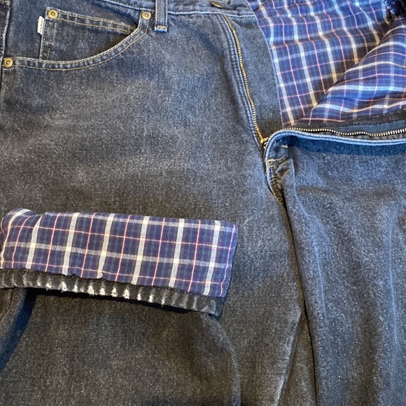 L.L. Bean Jeans Llbean Flannel Lined Jeans Poshmark